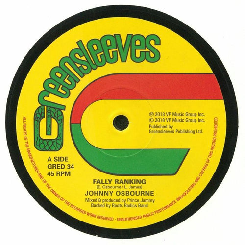 JOHNNY OSBOURNE - FALLY RANKING