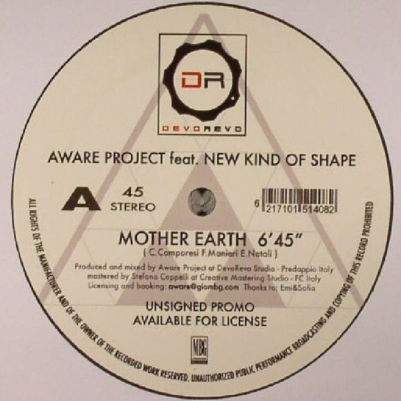 Aware feat New Kind Of Shape - Mother Earth / Deep Moon