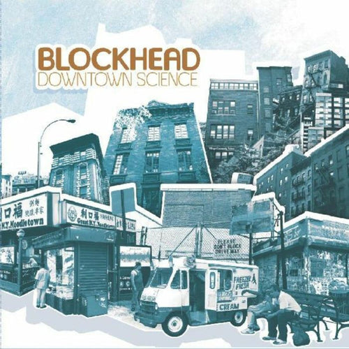 Blockhead - Downtown Science [Grey marbled vinyl]