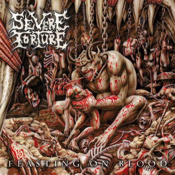 Severe Torture - Feasting On Blood [Splatter Vinyl]