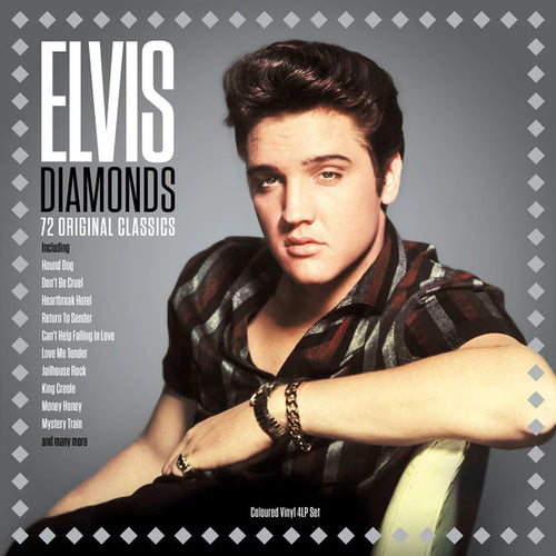 ELVIS PRESLEY - DIAMONDS [4LP SET CLEAR VINYL]