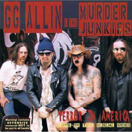 GG Allin & The Murder Junkies - Terror in America [CLEAR GREEN VINYL]