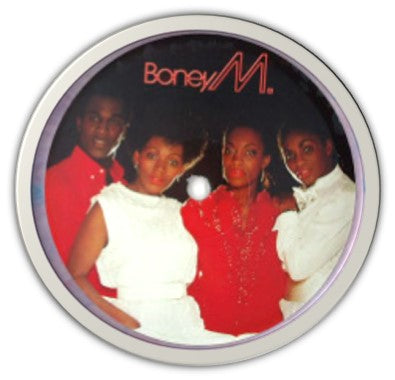 BONEY M - Kalimba de luna [12 Inch COLORED Pastel pink grey]