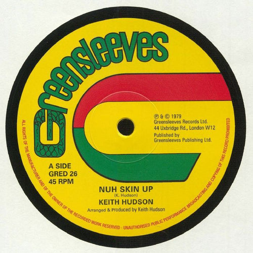 KEITH HUDSON - NUH SKIN UP