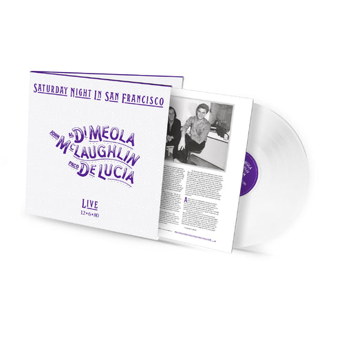 Al Di Meola, John McLaughlin & Paco De Lucia - Saturday Night In San Francisco [Limited Ed Crystal LP]