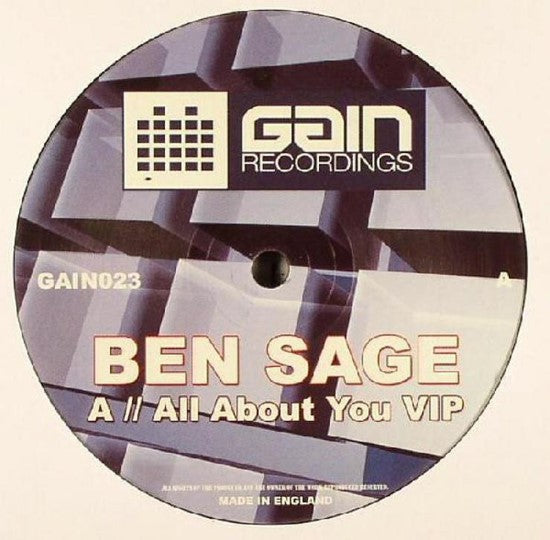 Ben Sage - Nothing Inside / All About You (VIP)