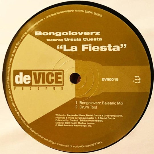 Bongoloverz Feat. Ursula Cuesta - La Fiesta