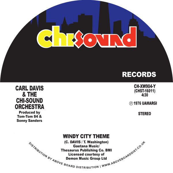 CARL DAVIS & THE CHI-SOUND ORCHESTRA - WINDY CITY THEME / SHOW ME THE ...