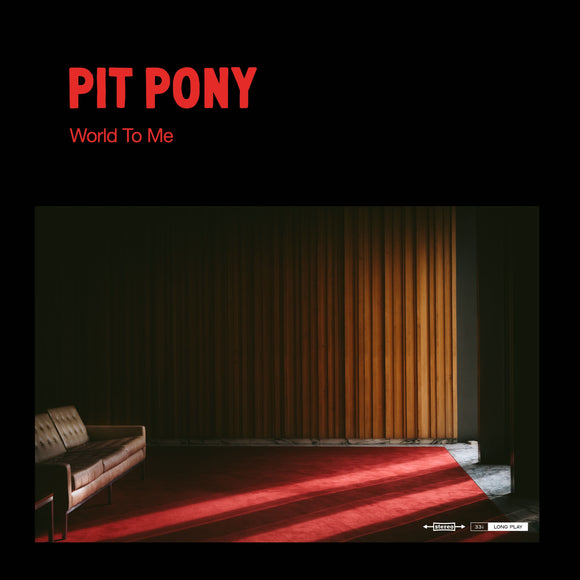 Pit Pony - World To Me [LP] (Transparent gold vinyl)