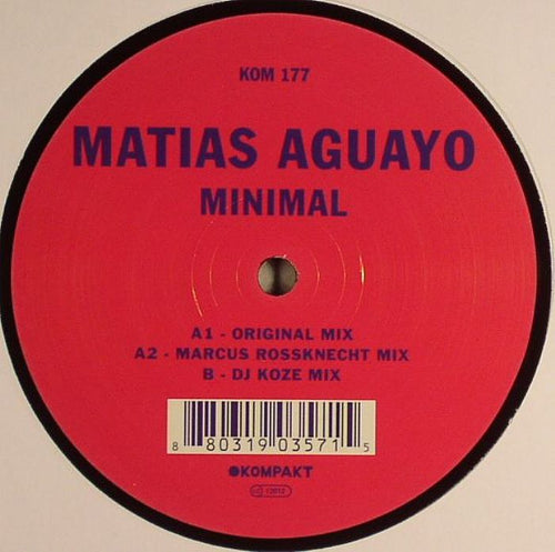 Matias AGUAYO - Minimal