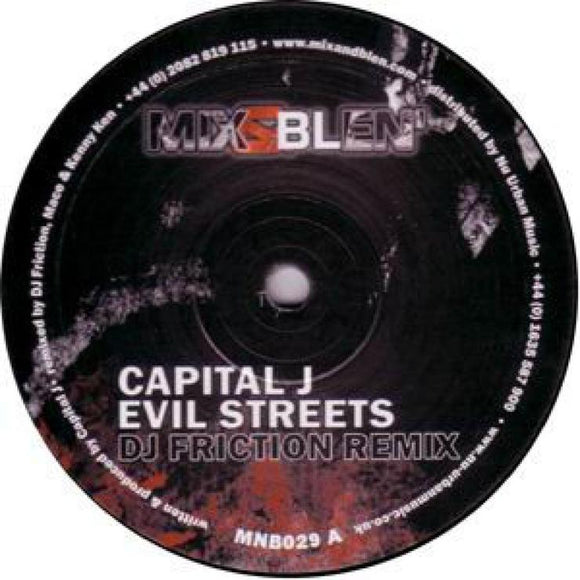 Capital J - Evil Streets Remixes