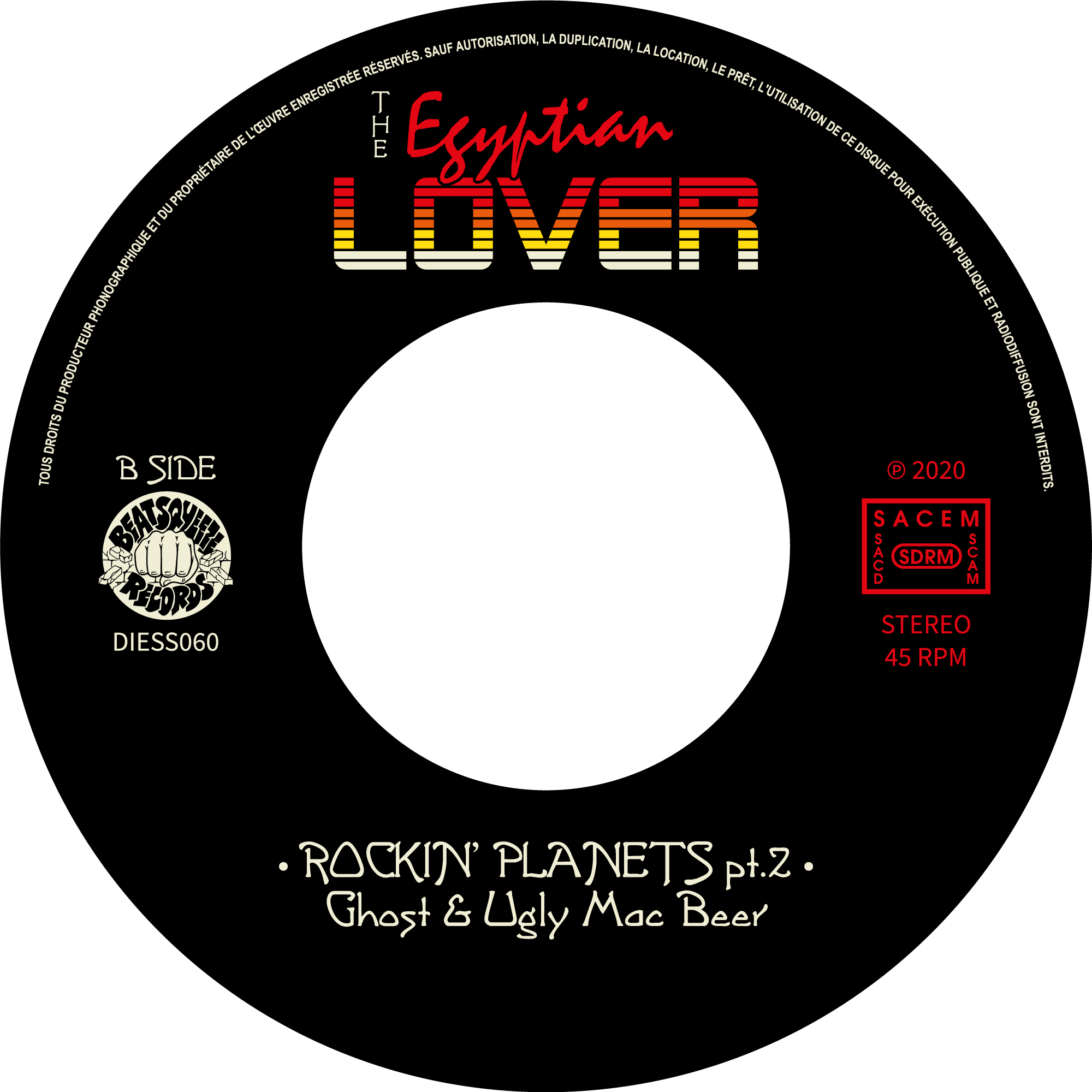 Egyptian Lover Rockin Planets Horizons Music