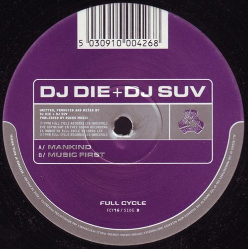 DJ Die & Suv - Mankind/Music First