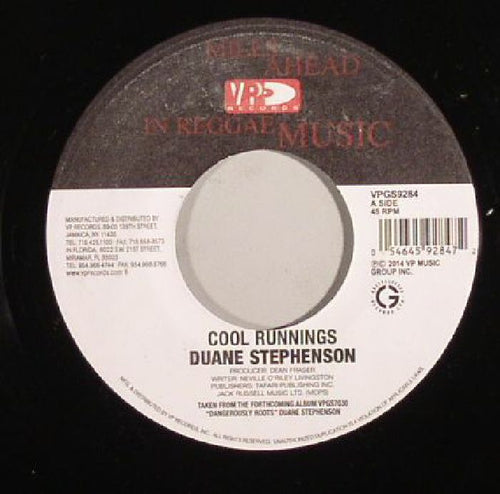 DUANE STEPHENSON - COOL RUNNINGS