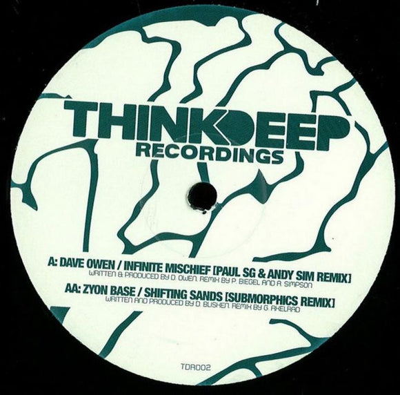 Dave Owen / Zyon Base - Infinite Mischief - Paul SG & Andy Sim Remix / Shifting Sands - Submorphics Remix