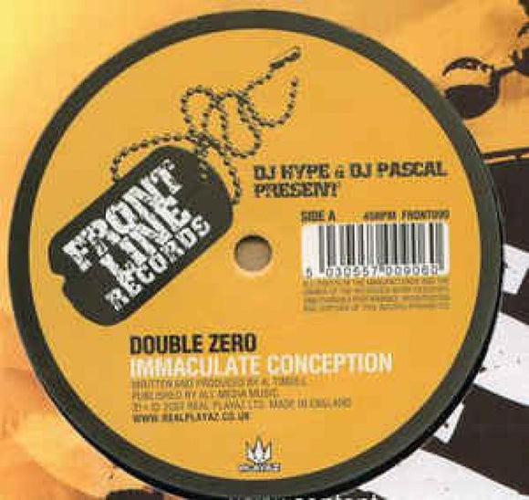 Double Zero (Gen Dub) - Rythm Beater / Immaculate Conception