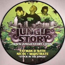 Fatman D with Nicol & Majistrate - Stuck in the Jungle - PICTURE DISC