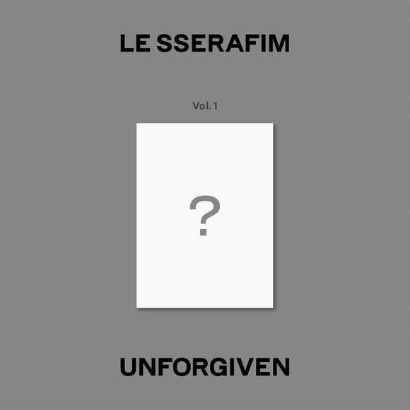 LE SSERAFIM - ‘UNFORGIVEN’ [Standard Version - Vol. 1] (CD)