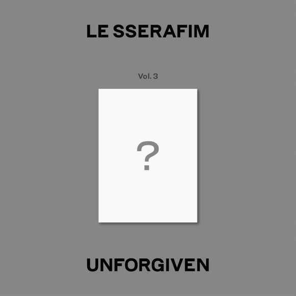 LE SSERAFIM - ‘UNFORGIVEN’ [Standard Version - Vol. 3] (CD)