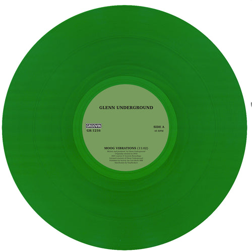 GLENN UNDERGROUND - MOOG VIBRATIONS [Green Vinyl]