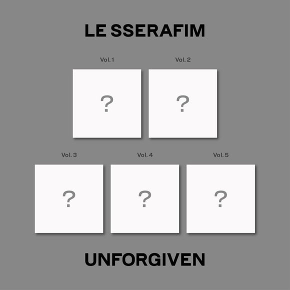 LE SSERAFIM - ‘UNFORGIVEN’ (COMPACT ver.) [CD]