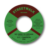 G.C. CAMERON - STRAIGHT IN THE EYE b/w NO NEED TO EXPLAIN