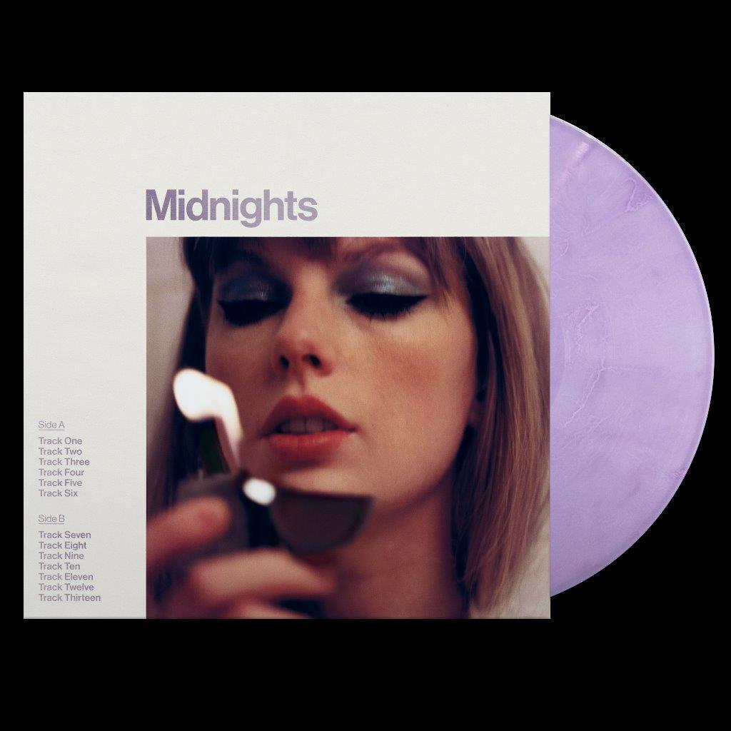 Taylor Swift - Midnights Marbled Lavender Vinyl Edition - Vinyl LP - 2022 -  EU - Original