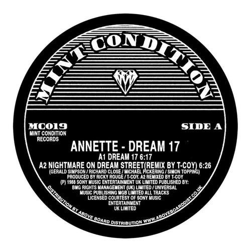 ANNETTE - DREAM 17 (DERRICK MAY REMIX)