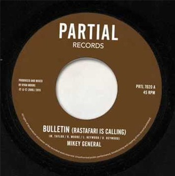 MIKEY GENERAL / TWILIGHT CIRCUS - BULLETIN / DUB