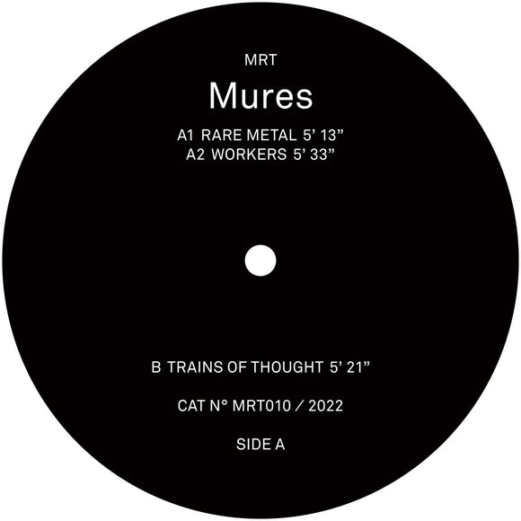 Mures - Tools For Modern Times Restraint. [label sleeve]