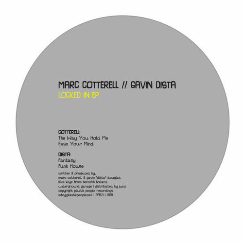 Marc COTTERELL / GAVIN DISTA - Locked In EP