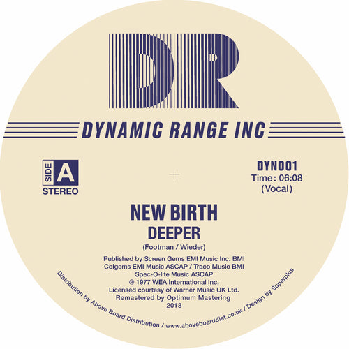 NEW BIRTH - DEEPER