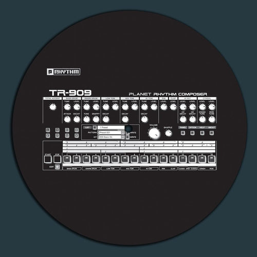 Planet Rhythm "909" Slipmat [1 piece]