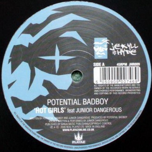 Potential Bad Boy - Hot Girls feat Junior Dangerous / 4 Da Girls Dem - FULL;RD: VERSION