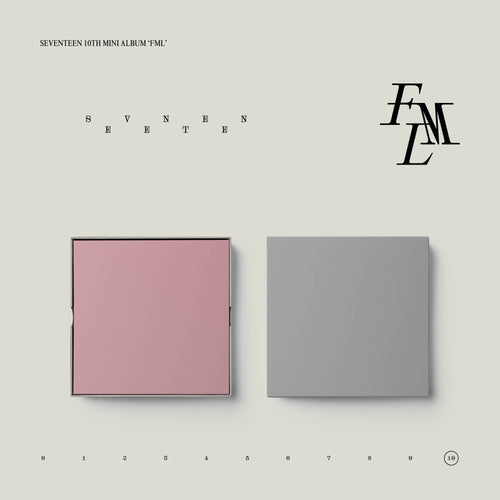 SEVENTEEN - SEVENTEEN 10th Mini Album 'FML' (Faded Mono Life) [CD]