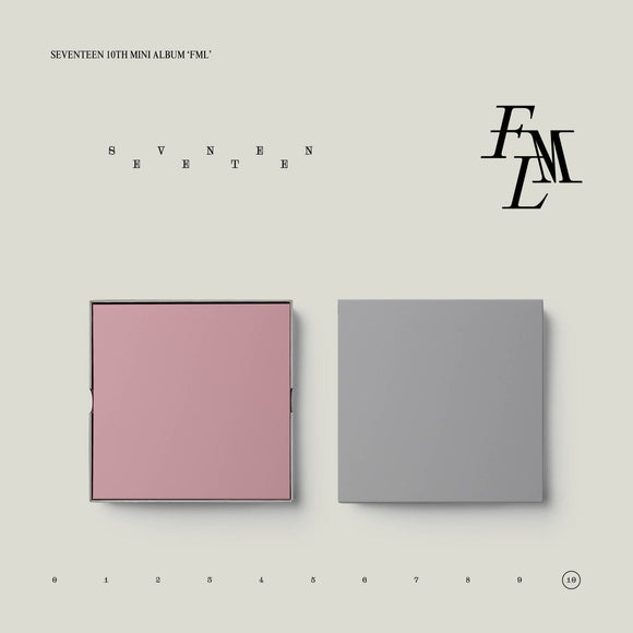 SEVENTEEN - SEVENTEEN 10th Mini Album 'FML' (Faded Mono Life) [CD]