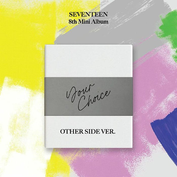 SEVENTEEN - SEVENTEEN 8th Mini Album 'Your Choice' Other Side Version [CD Photobook]