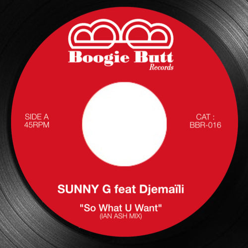 SUNNY G feat DJEMAàLI - SO WHAT YOU WANT ( 7")