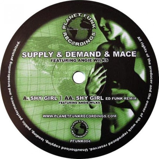 Supply & Demand & Mace featuring Angie Wilks - Shy Girl