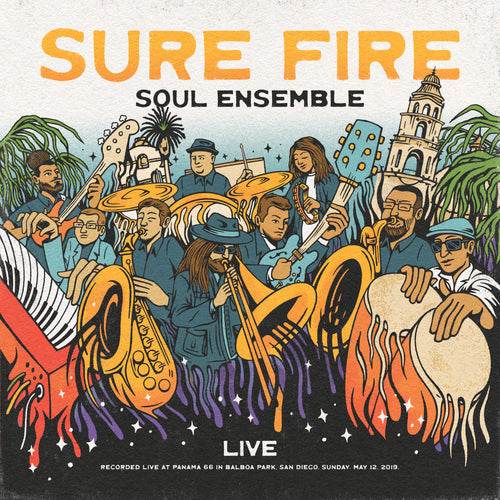 The Sure Fire Soul Ensemble - Live at Panama 66 [Limited Clear w/ Orange Swirl Vinyl]