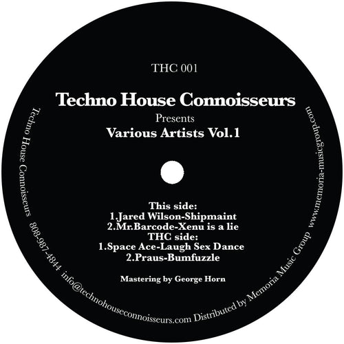 Various Artists - Techno House Connoisseurs 001 [vinyl only]