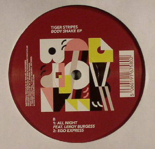 TIGER STRIPES - BODY SHAKE EP