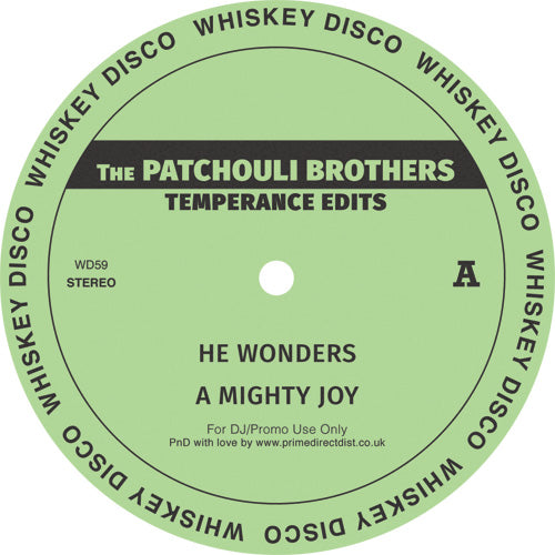 The Patchouli Brothers - Temperance Edits EP