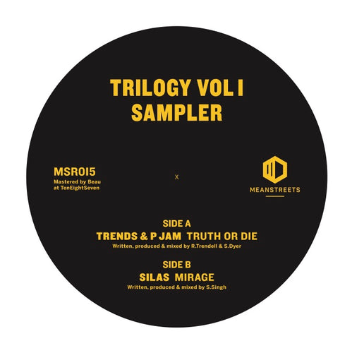 Trends / P Jam / Silas - Trilogy Vol 1 Sampler