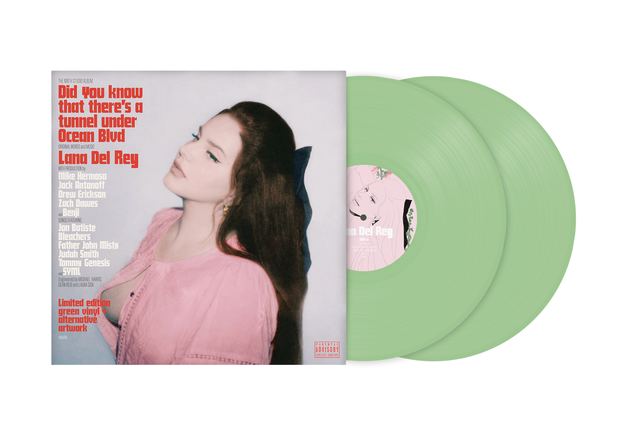 Lana Del Rey - Tunnel Under Ocean Blvd Picture Vinyl - Spotify store Fans First