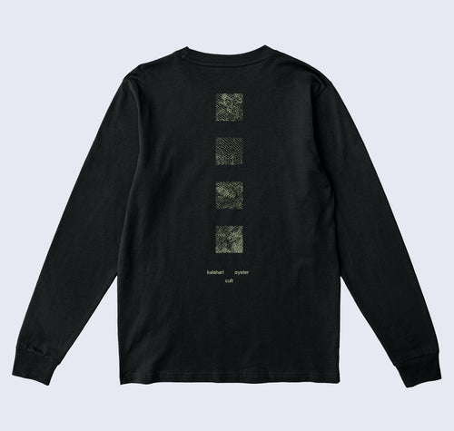 Kalahari Oyster Cult - "Emergence" Longsleeve T-Shirt. [X-Large]