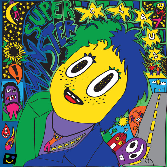 Claud Super Monster [Green / Blue Split Vinyl]