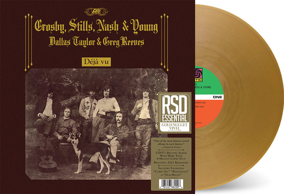 CROSBY, STILLS, NASH & YOUNG - DÉJÀ VU [Gold Vinyl]