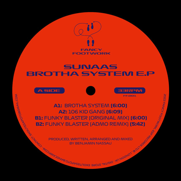 Sunaas - Brotha System EP