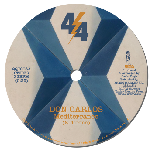 Don Carlos - Mediterraneo b/w Alone (Flute House)